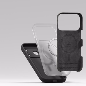 Ringke Silicone Magnetic MagSafe Ümbris jaoks iPhone 17 Pro - Lilla