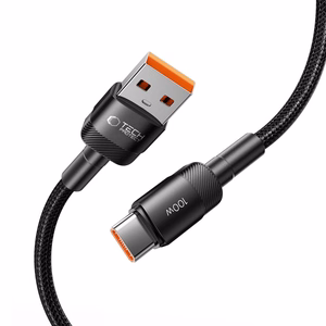 Tech-Protect UltraBoost Evo USB-C / USB-A kaabel 100W 5A 1m - must