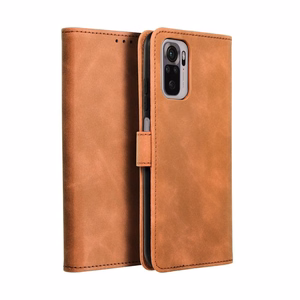 TENDER Book Ümbris jaoks XIAOMI Redmi Note 10 / 10S brown