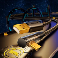 Joyroom Gaming Kaabel S-UC027A6 USB-C (angled) / USB-A (straight) 3A 1.2 m - must