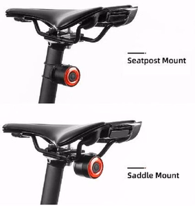 Rockbros Q3 tagumine jalgrattatuli Smart Stop System süsteemiga - must