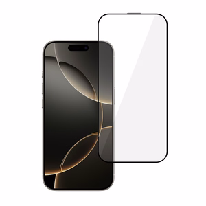 Karastatud klaas HARD Full Glue 5D jaoks IPHONE 16 PRO MAX BLACK