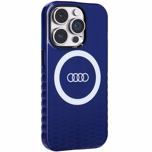 Audi IML Big Logo MagSafe ümbris jaoks iPhone 14 Pro - sinine