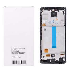 OLED LCD-дисплей REWA с рамкой для SAMSUNG A52 4G/5G, черный