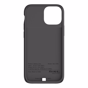Tech-Protect PowerCase iPhone 12 mini / 13 mini jaoks koos 4700mAh energiapangaga - must