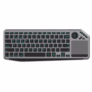 Techly ICTB9801TB klaviatuur RF juhtmevaba + Bluetooth QWERTY US English must