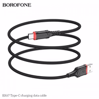 USB Kaabel Hoco "BX67" Must "Type-C" 100cm