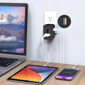 TECH-PROTECT TA300 reisiadapter EU / UK / US / AU must