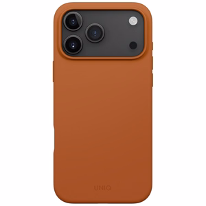 Uniq Lino Ümbris jaoks iPhone 17 Pro Max Magclick Charging - Oranž