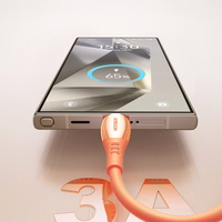 Joyroom S-A59 Vibrant Series 3A USB-A - USB-C Kaabel 1.2m - oranž