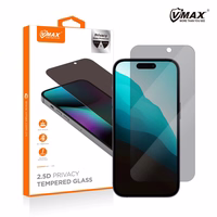 Vmax karastatud klaas 0.33mm 2,5D high clear privaatsus glass jaoks Xiaomi Redmi Note 12 4G / Note 12 5G