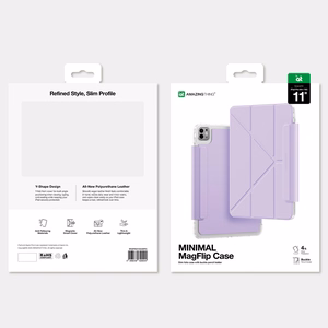 AmazingThing Minimal Mag ümbris mudelile iPad Pro M5 11", lilla