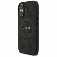 GUESS ümbris jaoks IPHONE 17 compatible with MagSafe GUHMP17SG4GFRK (PU 4G Ring Classic Logo) must