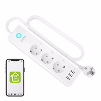 Gosund P1 PLUS nutikas WiFi power strip (3x AC schuko, 3x USB-A) Tuya