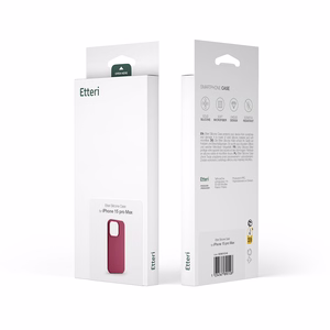 Etteri Silicone ümbris jaoks Samsung Galaxy S23 Plus raspberry