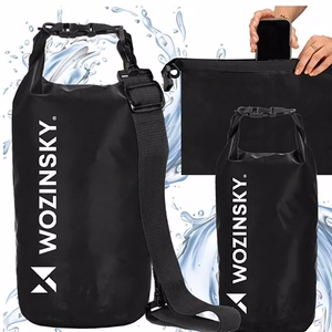 Wozinsky WWK-30 veekindel kott SUP kajakile 30 l - must