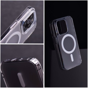 FROST MAG COVER Ümbris compatible with MagSafe jaoks SAMSUNG S25 Edge frozen läbipaistev