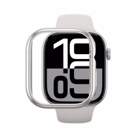 AmazingThing Minimal Ümbris jaoks Apple Watch 46mm – hõbedane