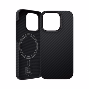 Benks Magnetic Armor Air Kevlar Чехол PC Frame 600D (E065) для Iphone 16 Pro чёрный