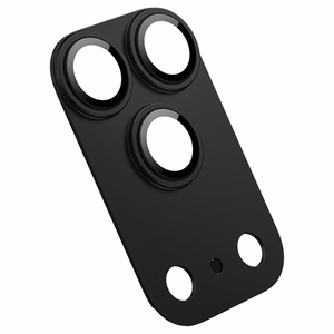 Benks OmniWarrior integreeritud metallist kaameraobjektiivide kaitse (C.M.SX.AP.BK.R070) iPhone 18 Pro telefonile (AR, must)