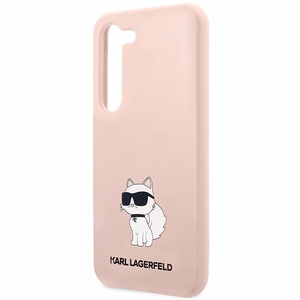 Karl Lagerfeld KLHCS23SSNCHBCP S23 S911 жёсткий чехол розовый/розовый Silicone Choupette