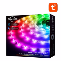 Nutikas WiFi RGB LED valgus strip NiteBird SL3 (2x5m), Tuya