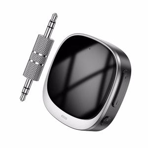 AUX Bluetooth adapter Jack 3,5 mm Hoco ekraaniga E80 must