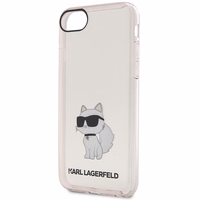 Karl Lagerfeld KLHCI8HNCHTCP iPhone 7/8/ SE 2020 / SE 2022 roosa/roosa hardcase Ikonik Choupette