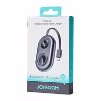 Power Bank Joyroom "JR-W09" Must 2500mAh (juhtmevaba laadimine) + sisseehitatud Type-C kaabel