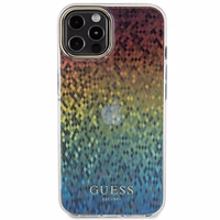 Guess IML Faceted Mirror Disco Iridescent ümbris jaoks iPhone 12/12 Pro - multicolor