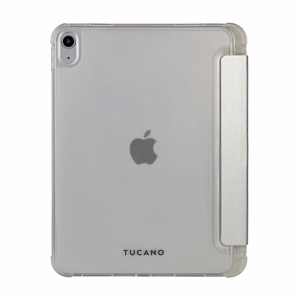 Чехол-книжка Tucano Satin для iPad 11" (2025) / iPad 10.9" (2022), серебристый
