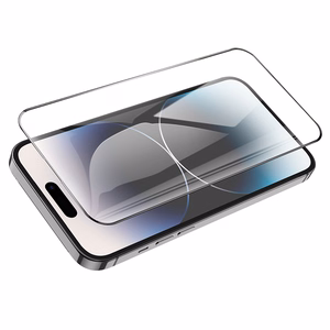 Закалённое стекло Borofone BF6 Diamond Armor Full Screen HD для iPhone 15 Pro - 10 штук