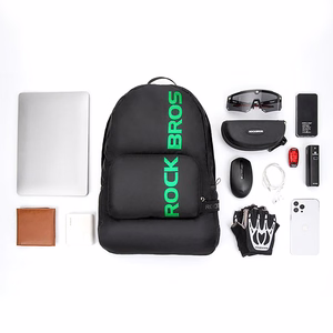 Rockbros H10-BK sportlik kokkupandav seljakott 18 l - must