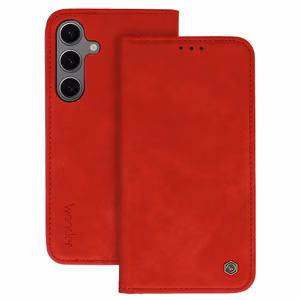 Wonder Smart Ümbris jaoks Xiaomi Redmi Note 13 Pro Plus 5G punane