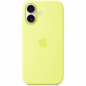 iPhone 17 Silikoon Ümbris with MagSafe - Neon Kollane