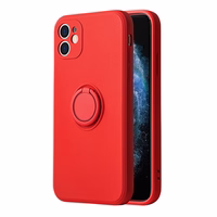 Vennus Silicone Ring jaoks Xiaomi Redmi Note 11 5G/Note 11S 5G/Poco M4 Pro 5G Punane