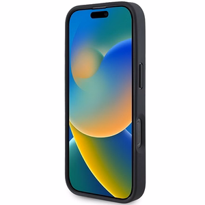 BMW M Perforated Tricolor Line MagSafe Ümbris jaoks iPhone 16 Pro - must