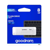 Goodram pendrive 8GB USB 2.0 UME2 valge