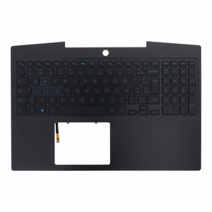 Клавиатура с корпусом (palmrest) Dell G3 15 3590 / G5 15 5500 UK P0NG7 0P0NG7 (с подсветкой)