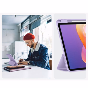 Tech-Protect SmartÜmbris Pen ümbris jaoks Xiaomi punanemi Pad 2 11.0 - purple