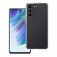 SUPER CLEAR HYBRID ümbris jaoks SAMSUNG S21 FE läbipaistev