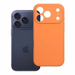 Чехол для iPhone 17 Pro / 18 Pro (низкий бортик камеры) Forcell F-Protect Rubber Premium, совместимый с MagSafe, оранжевый