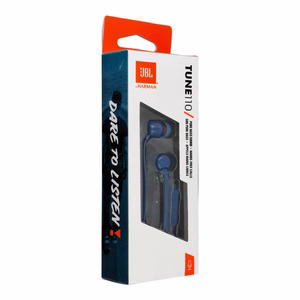 Juhtmega kõrvaklapid Jack 3,5 mm JBL T110 sinine