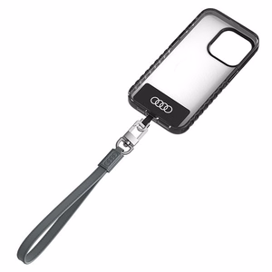 Audi universaalne telefoni rihm 28cm 10mm nahast hall AU-HSLSL-GT/D1-GY