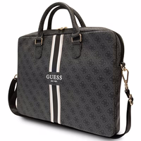 Guess 4G Printed Stripes bag jaoks a 16" laptop - must