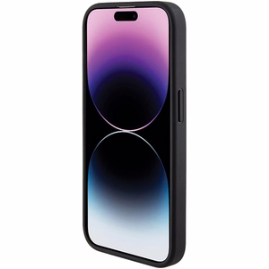 Guess Grip Stand 4G Triangle Strass чехол для iPhone 15 Pro Max - чёрный