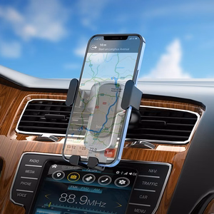 Gravity car phone holder Hoco air vent CA103 black