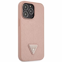 Guess GUHCP14LPSATLP iPhone 14 Pro 6.1 "roosa / roosa hardcase SaffianoTriangle Logo
