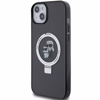 Karl Lagerfeld KLHMP15MHMRSKCK iPhone 15 Plus 6.7"must/must hardcase Ring Stand Karl&Choupette MagSafe
