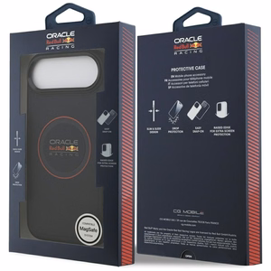 Original Ümbris RED BULL Meshed Punane Ring & Metal Buttons MagSafe jaoks Iphone 17 Air tumesinine